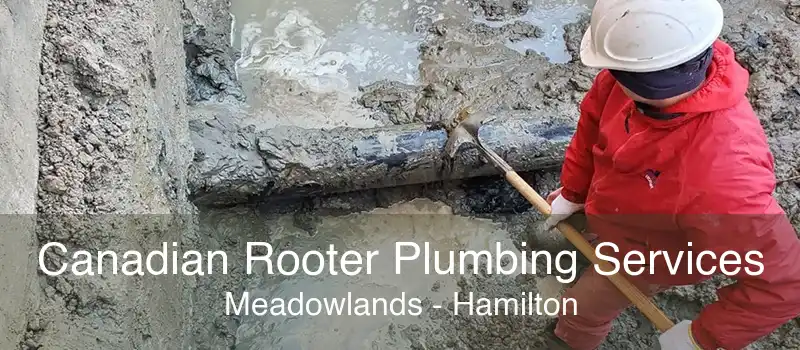 Canadian Rooter Plumbing Services Meadowlands - Hamilton