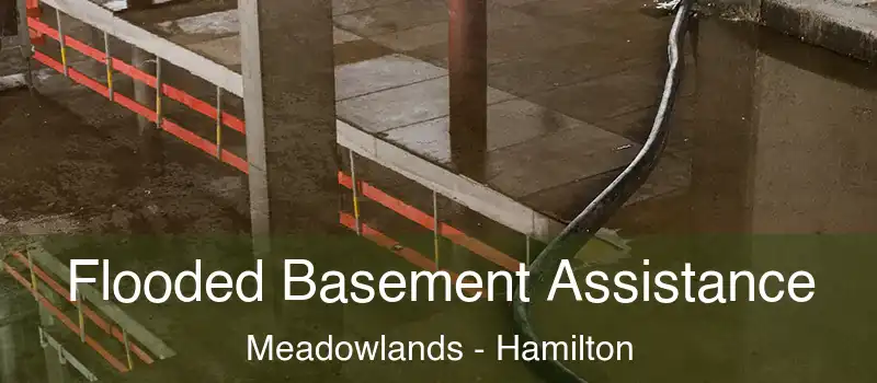  Flooded Basement Assistance Meadowlands - Hamilton