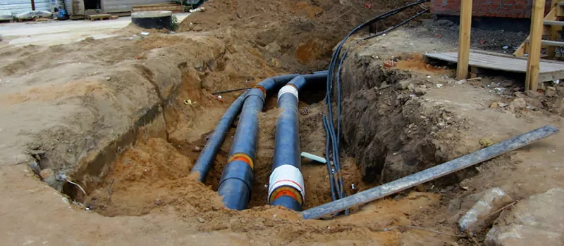 Main Water Line Installation in Meadowlands, Hamilton