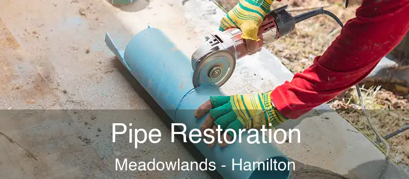  Pipe Restoration Meadowlands - Hamilton