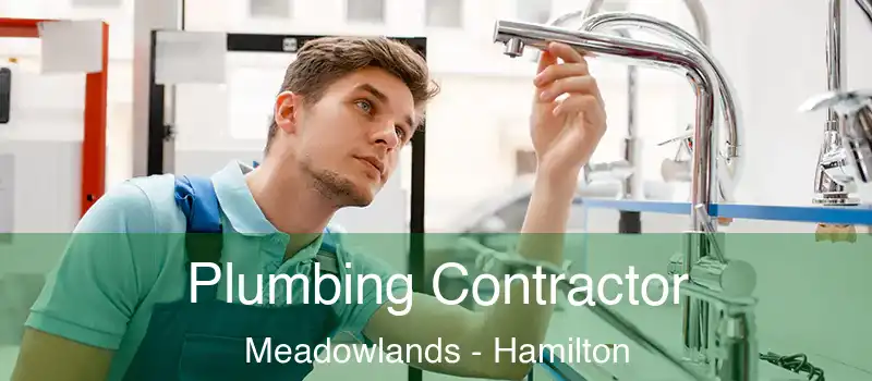  Plumbing Contractor Meadowlands - Hamilton