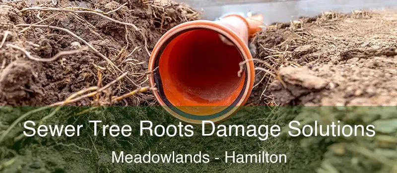  Sewer Tree Roots Damage Solutions Meadowlands - Hamilton