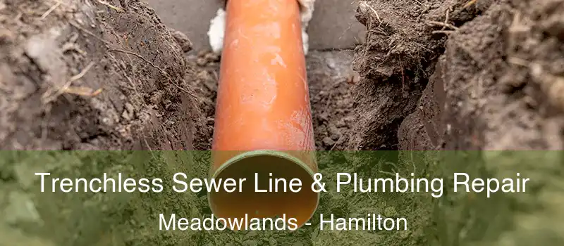  Trenchless Sewer Line & Plumbing Repair Meadowlands - Hamilton