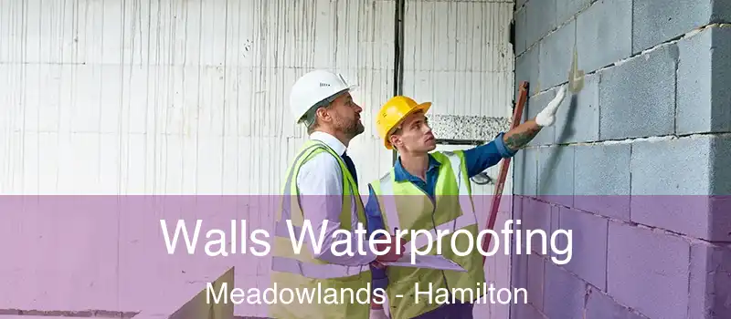  Walls Waterproofing Meadowlands - Hamilton